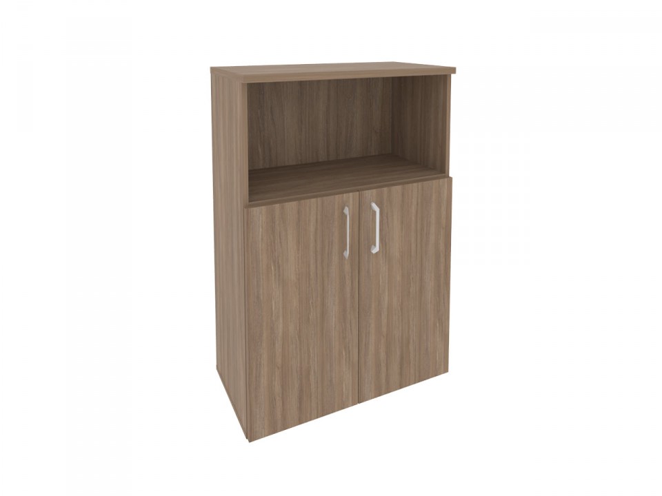 Офисная мебель ONIX O.ST-2.1 Шкаф средний широкий (2 низких фасада ЛДСП)