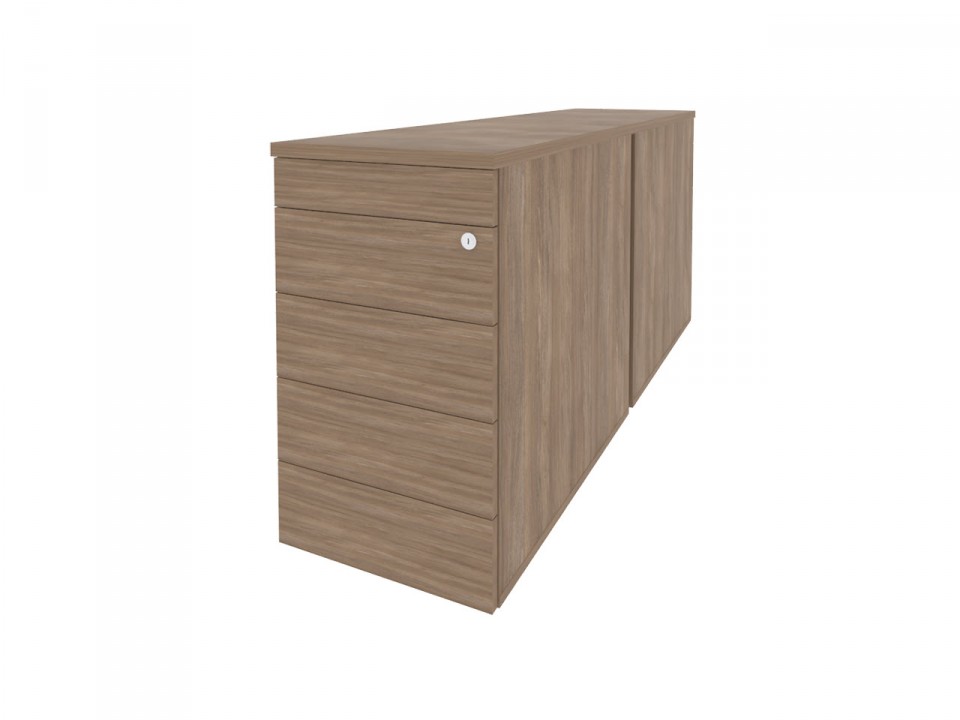 Офисная мебель ONIX O.TPO-2.8 TIP Тумба двойная приставная / опорная (TIP-ON)